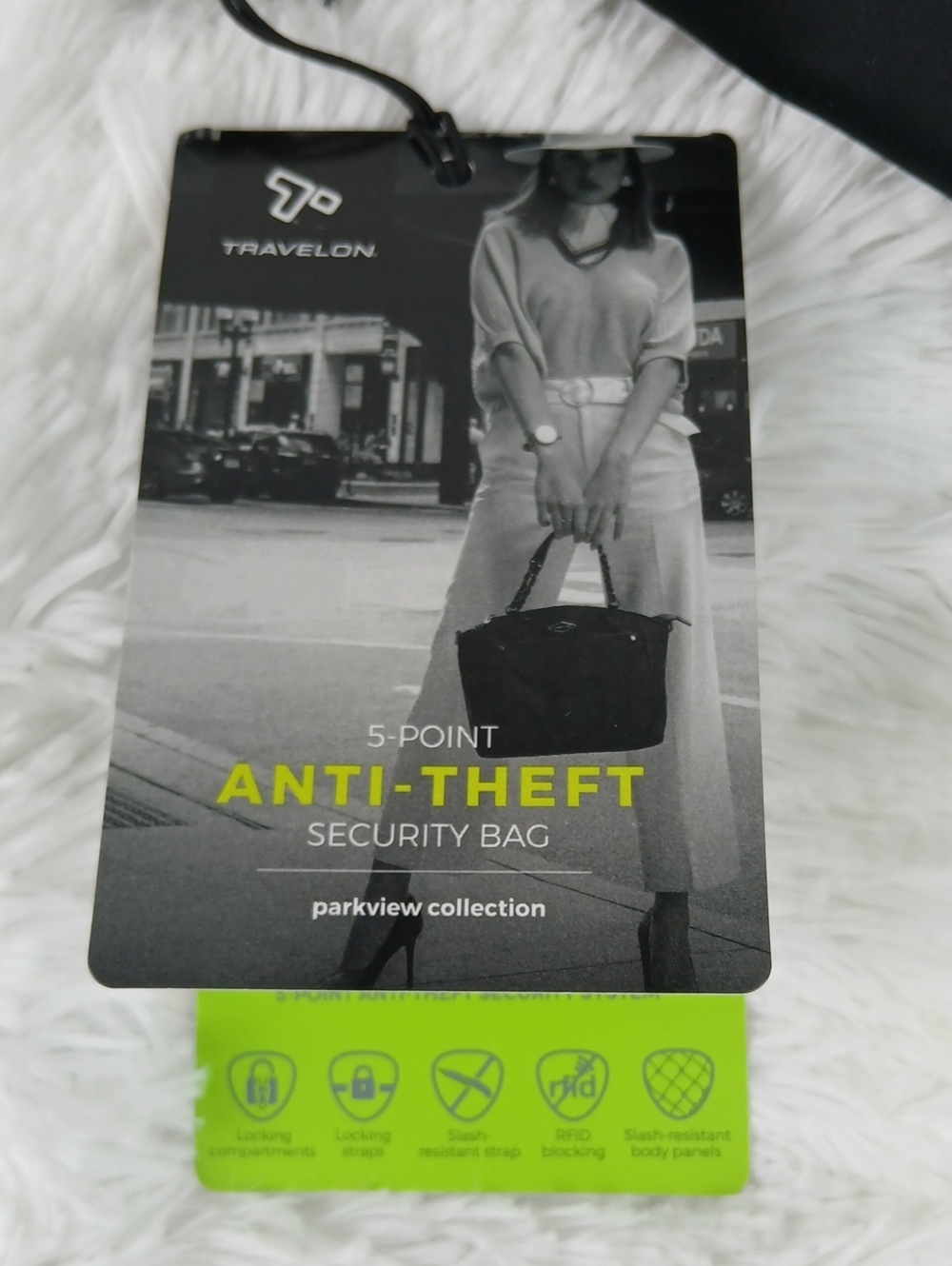 Travelon Anti-Theft Parkview Satchel Crossbody - Picture 6 of 12